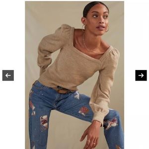 Square Neck Anthropologie Sweater